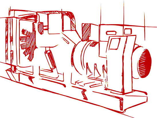 Высоковольтная ДГУ 2000 кВт 6,3 В двигатель Baudouin