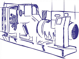 Дизель-генераторы в Домодедово ЭТРО АД 800-Т400 с двигателем Cummins KTA38-G5 от российского производителя